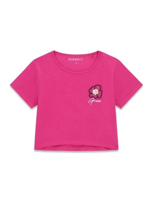 ss crop t-shirt GUESS | J6GI10 K6YW4G4A2